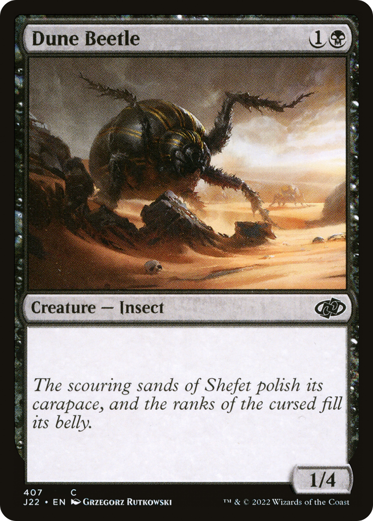 Dune Beetle [Jumpstart 2022] | Gate City Games LLC