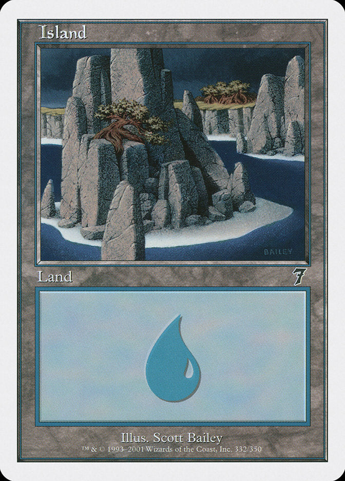 Island (332) [Seventh Edition] | Gate City Games LLC