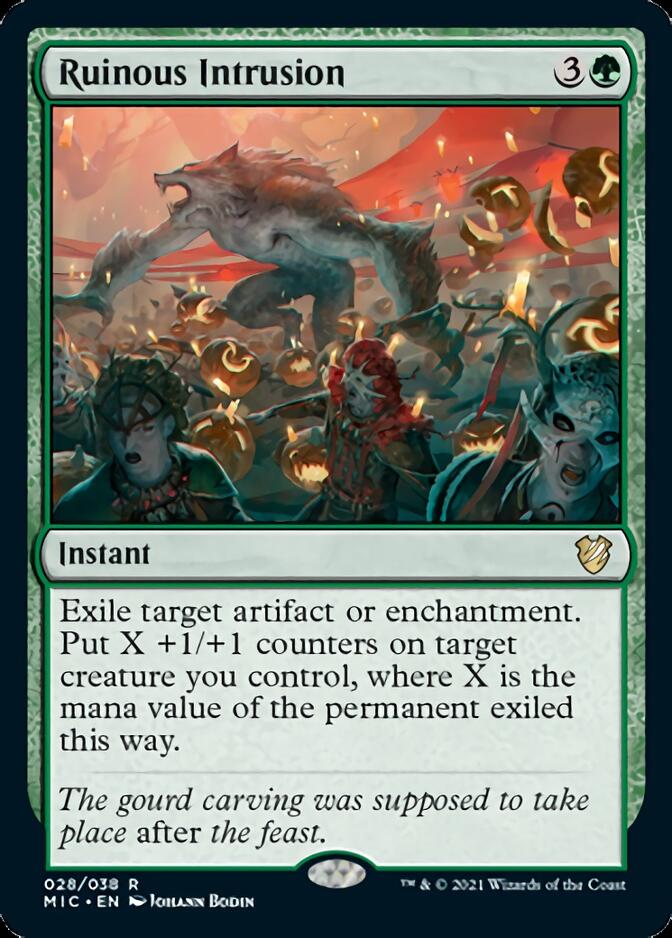 Ruinous Intrusion [Innistrad: Midnight Hunt Commander] | Gate City Games LLC