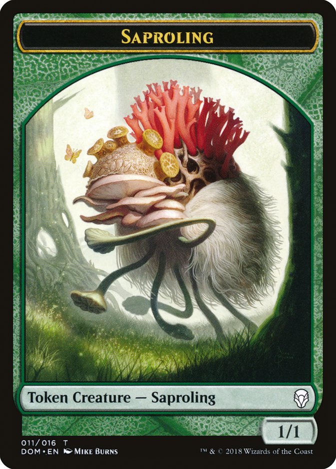 Saproling Token (011/016) [Dominaria Tokens] | Gate City Games LLC