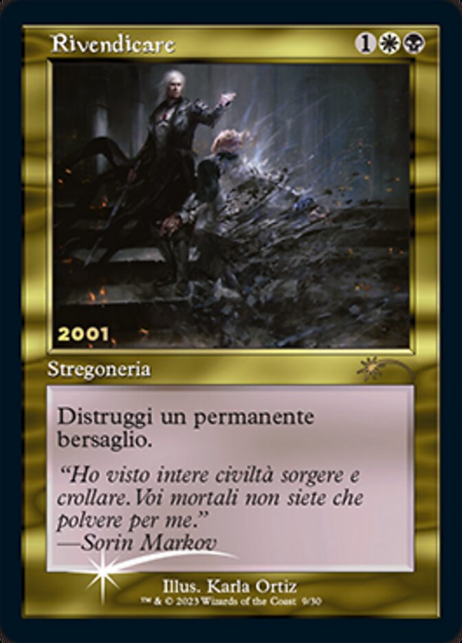 Rivendicare (Vindicate) [30th Anniversary Promos] | Gate City Games LLC
