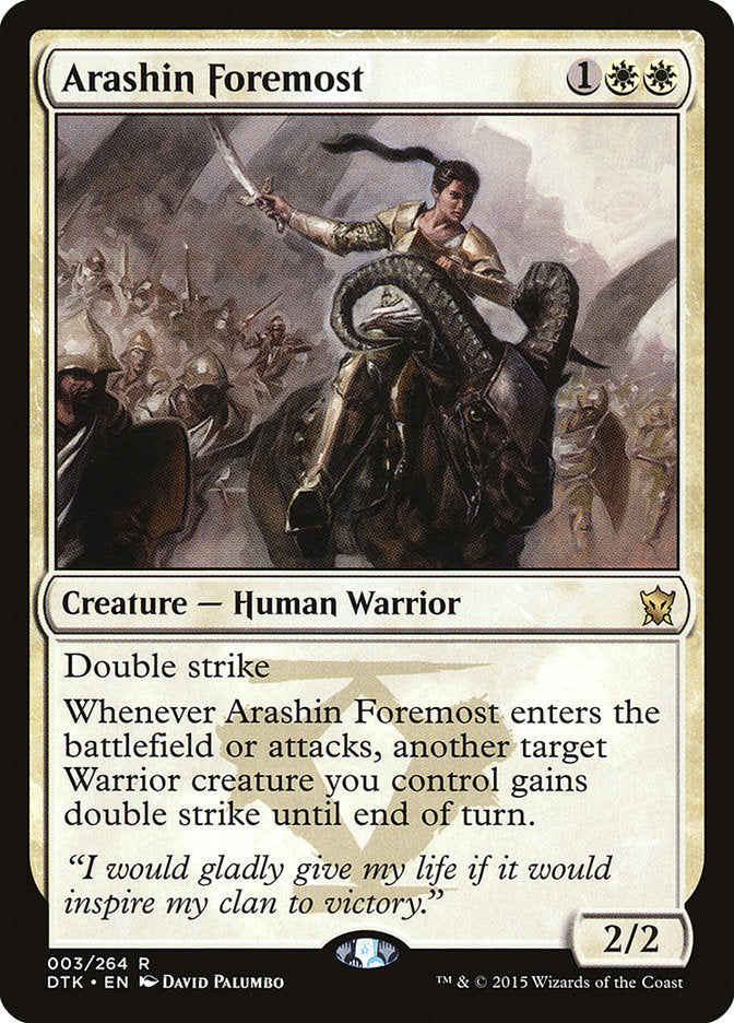 Arashin Foremost [Dragons of Tarkir] | Gate City Games LLC