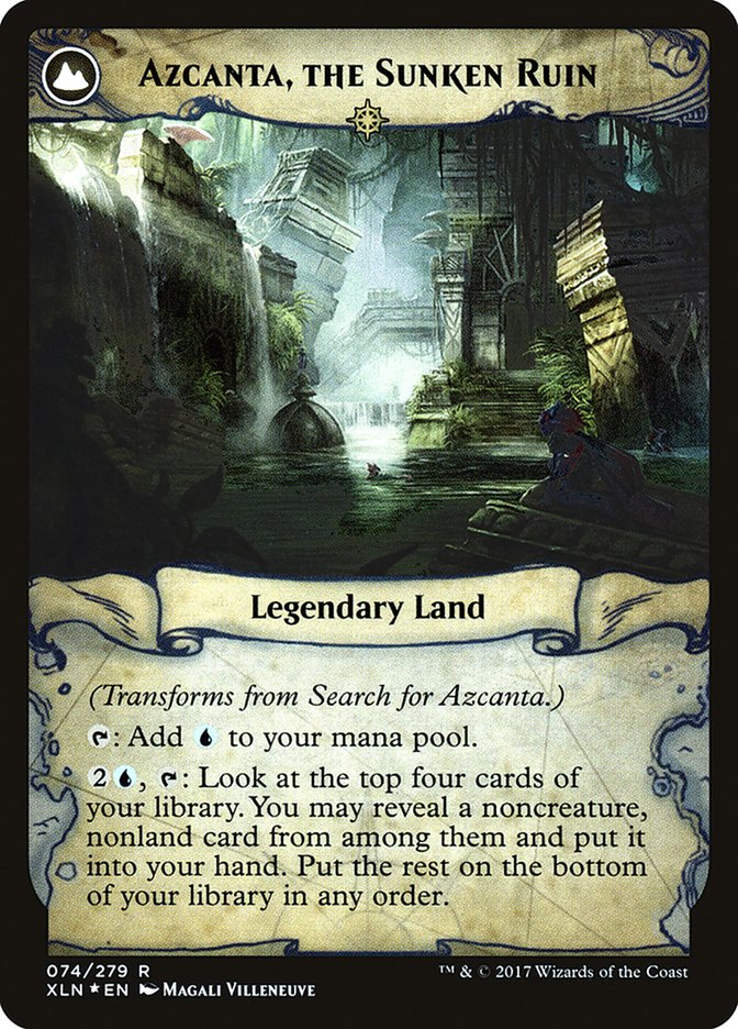 Search for Azcanta // Azcanta, the Sunken Ruin [Ixalan Prerelease Promos] | Gate City Games LLC