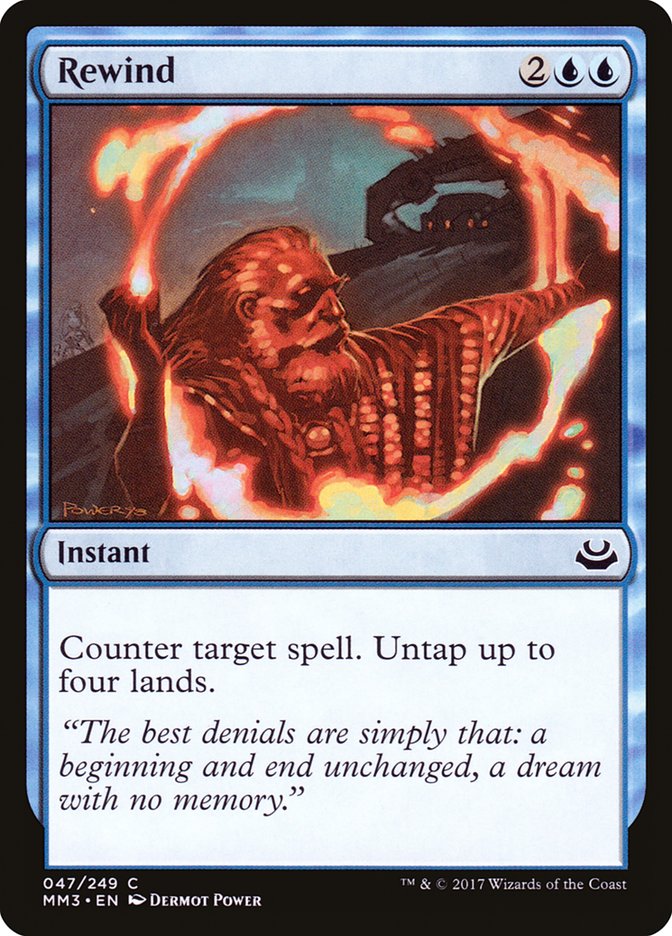Rewind [Modern Masters 2017] | Gate City Games LLC