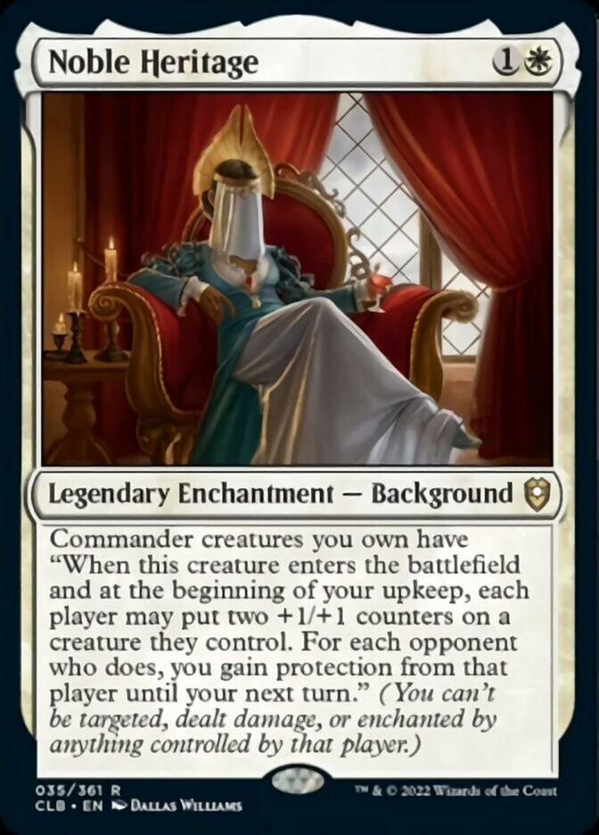 Noble Heritage [Commander Legends: Battle for Baldur's Gate] | Gate City Games LLC
