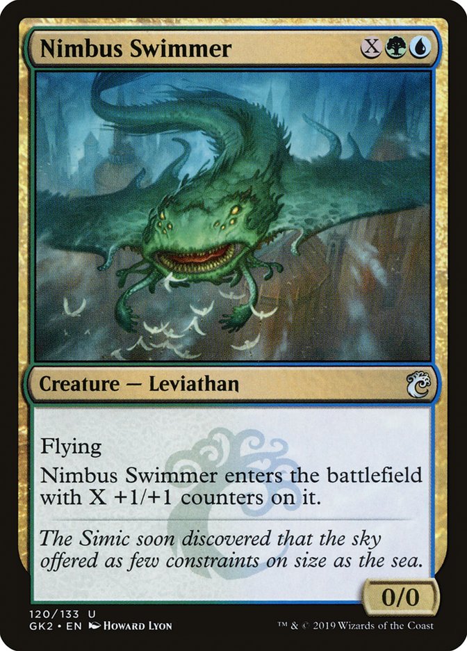 Nimbus Swimmer [Ravnica Allegiance Guild Kit] | Gate City Games LLC