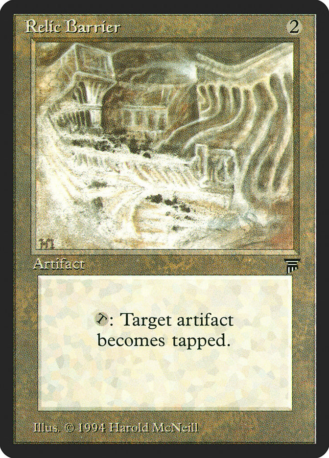 Relic Barrier [Legends] | Gate City Games LLC