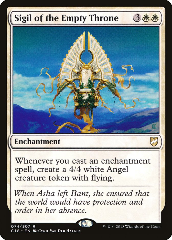Sigil of the Empty Throne [Commander 2018] | Gate City Games LLC