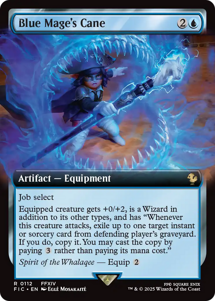 Blue Mage's Cane (Extended Art) [FINAL FANTASY Commander] | Gate City Games LLC
