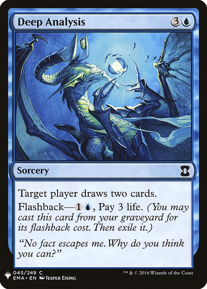 Deep Analysis [Mystery Booster] | Gate City Games LLC