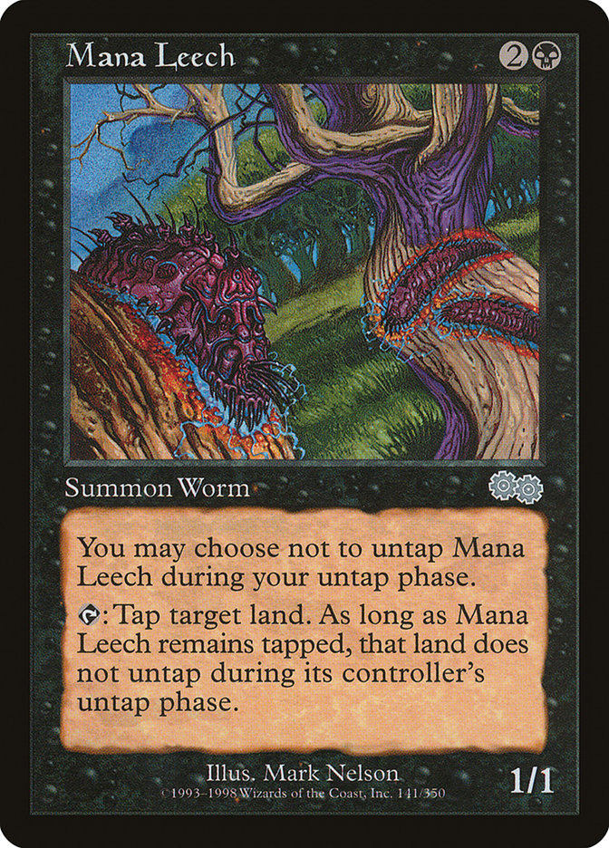 Mana Leech [Urza's Saga] | Gate City Games LLC
