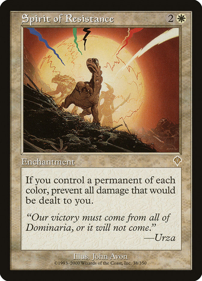 Spirit of Resistance [Invasion] | Gate City Games LLC