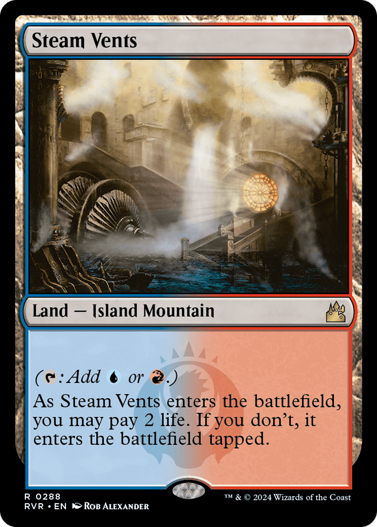 Steam Vents [Ravnica Remastered] | Gate City Games LLC