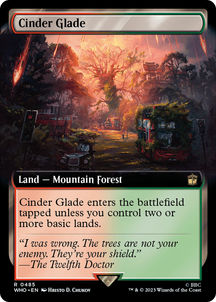 Cinder Glade (Extended Art) [Doctor Who] | Gate City Games LLC