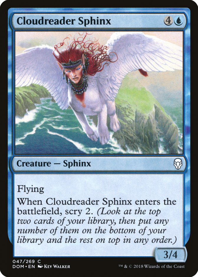Cloudreader Sphinx [Dominaria] | Gate City Games LLC