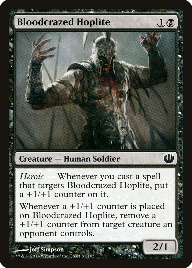 Bloodcrazed Hoplite [Journey into Nyx] | Gate City Games LLC