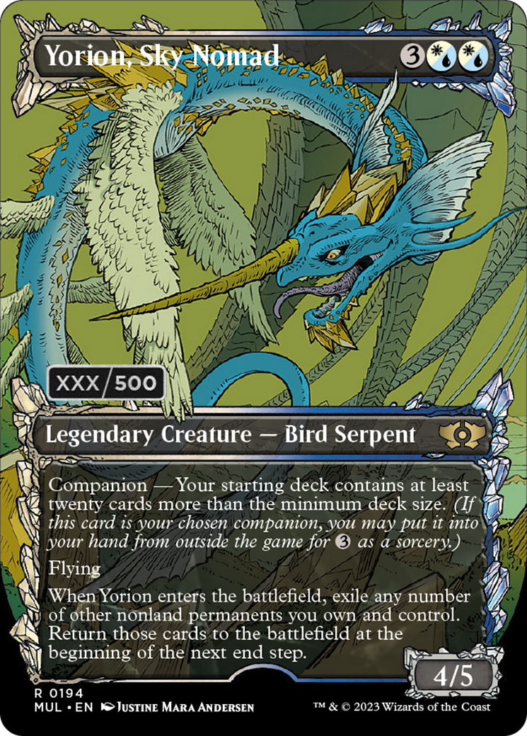 Yorion, Sky Nomad (Serialized) [Multiverse Legends] | Gate City Games LLC