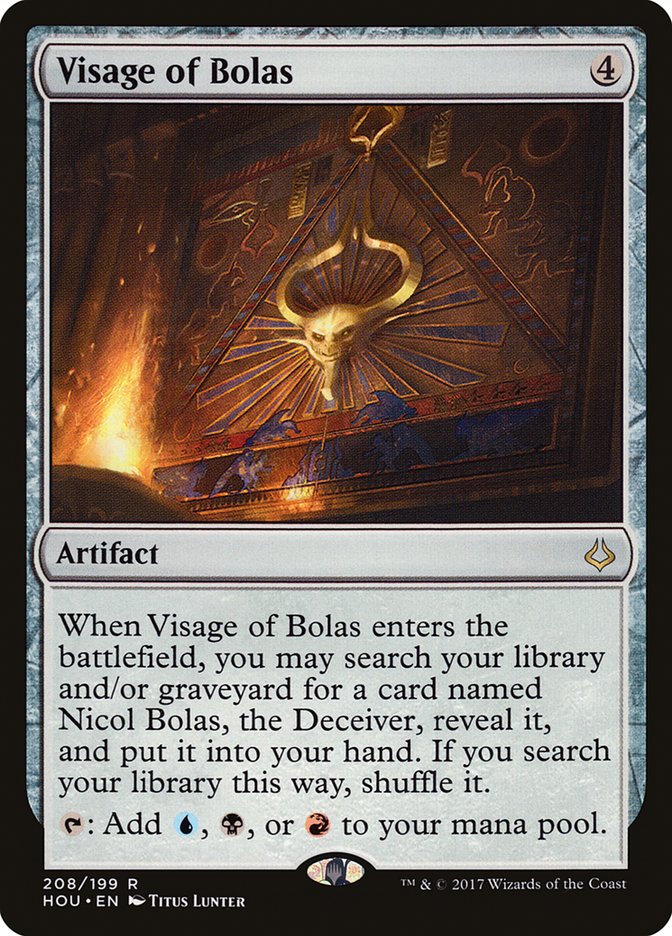 Visage of Bolas [Hour of Devastation] | Gate City Games LLC