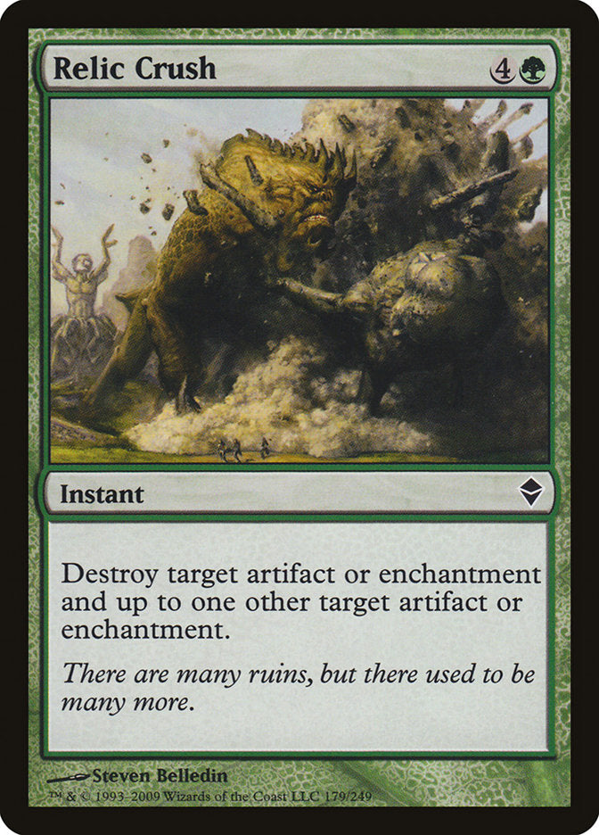 Relic Crush [Zendikar] | Gate City Games LLC