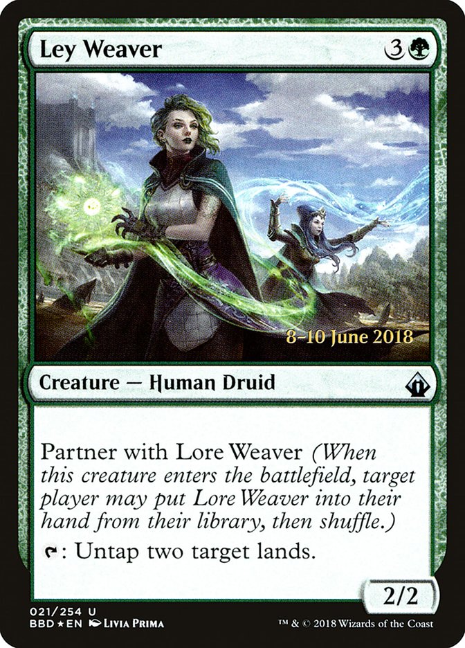 Ley Weaver [Battlebond Prerelease Promos] | Gate City Games LLC