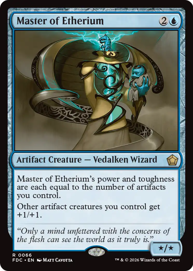 Master of Etherium [Foundations Commander] | Gate City Games LLC
