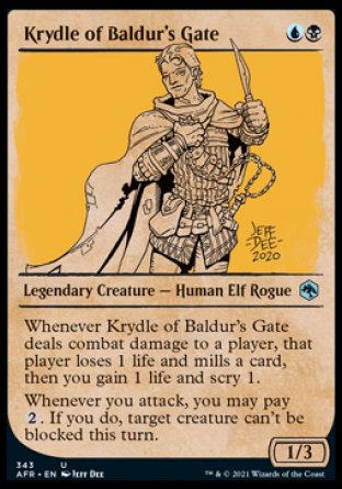 Krydle of Baldur's Gate (Showcase) [Dungeons & Dragons: Adventures in the Forgotten Realms] | Gate City Games LLC