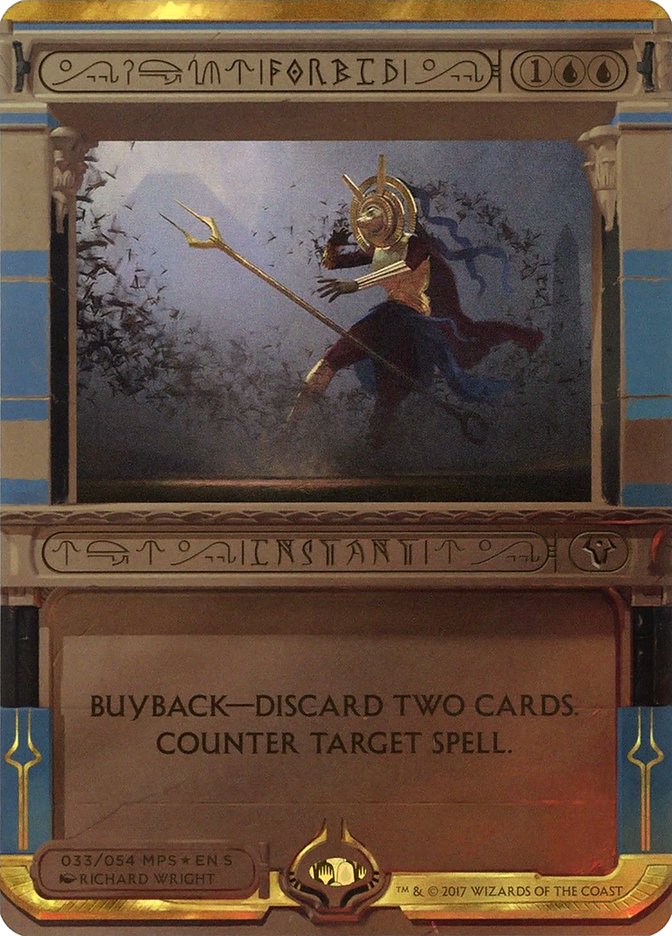 Forbid (Invocation) [Amonkhet Invocations] | Gate City Games LLC
