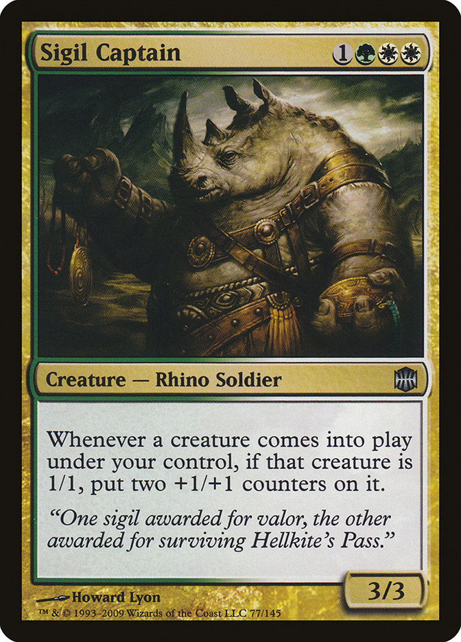 Sigil Captain [Alara Reborn] | Gate City Games LLC