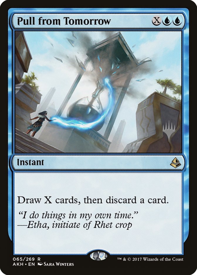 Pull from Tomorrow (Promo Pack) [Amonkhet Promos] | Gate City Games LLC