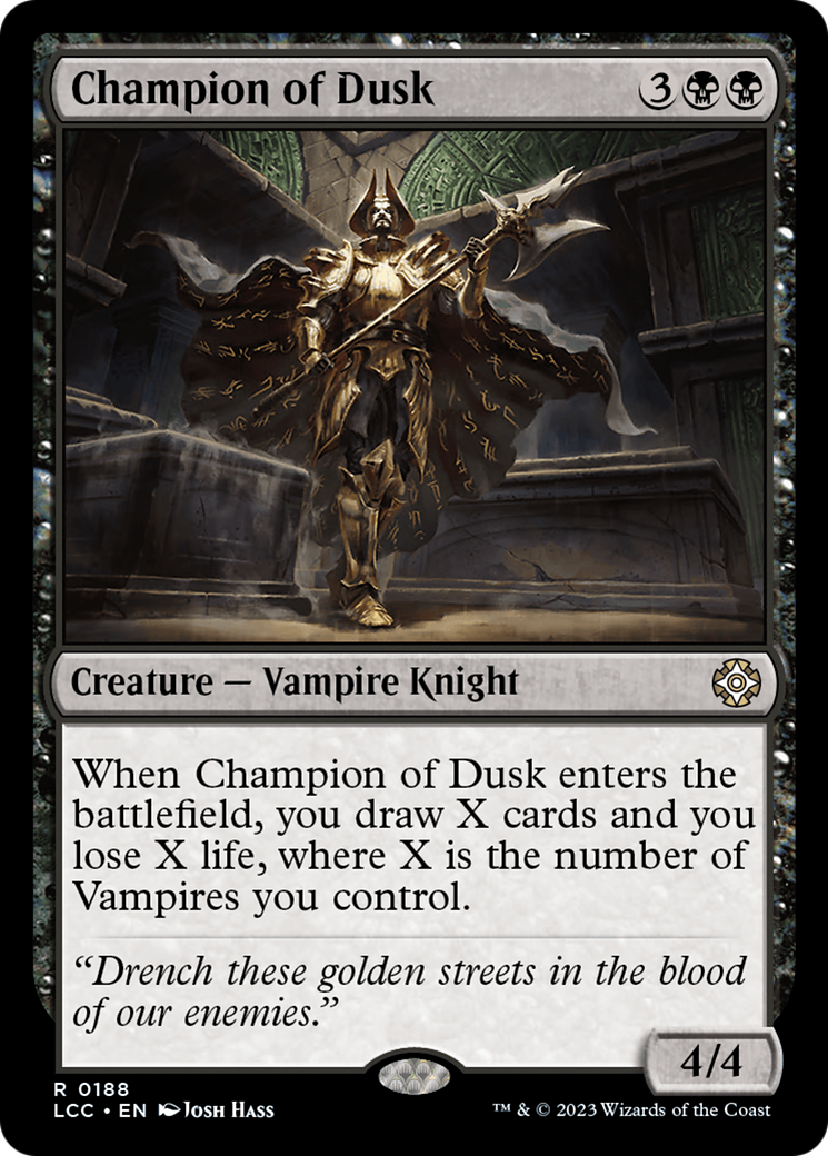 Champion of Dusk [The Lost Caverns of Ixalan Commander] | Gate City Games LLC