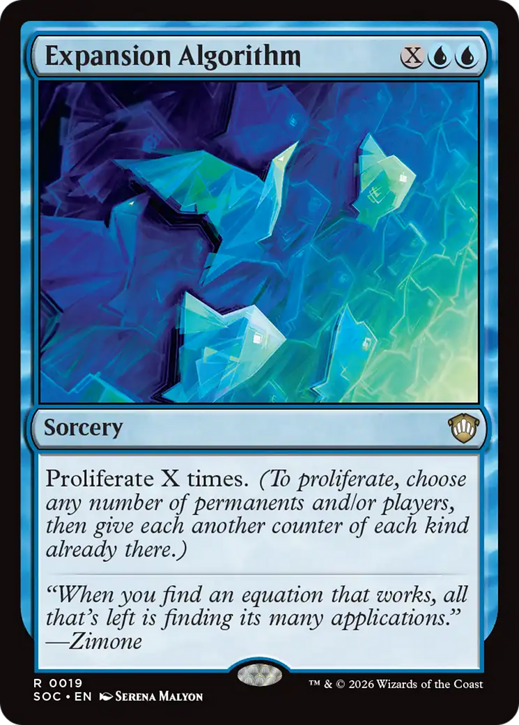 Expansion Algorithm [Secrets of Strixhaven Commander] | Gate City Games LLC