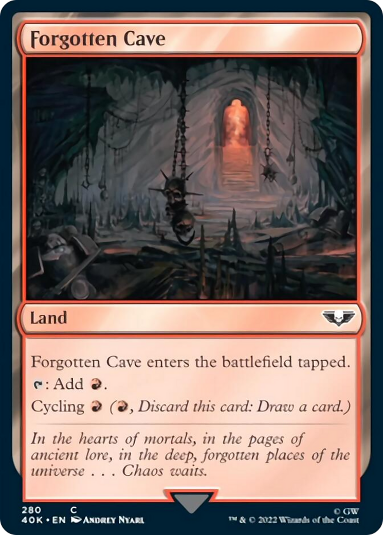 Forgotten Cave [Warhammer 40,000] | Gate City Games LLC