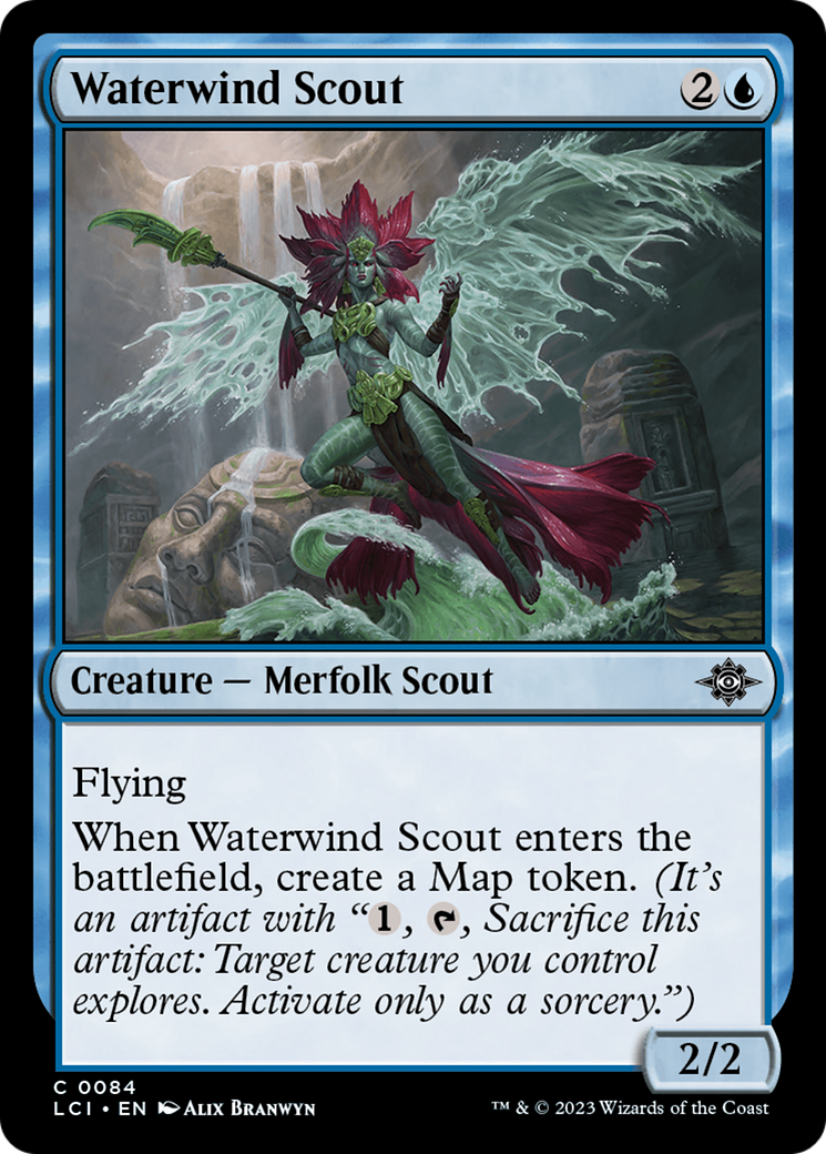 Waterwind Scout [The Lost Caverns of Ixalan] | Gate City Games LLC