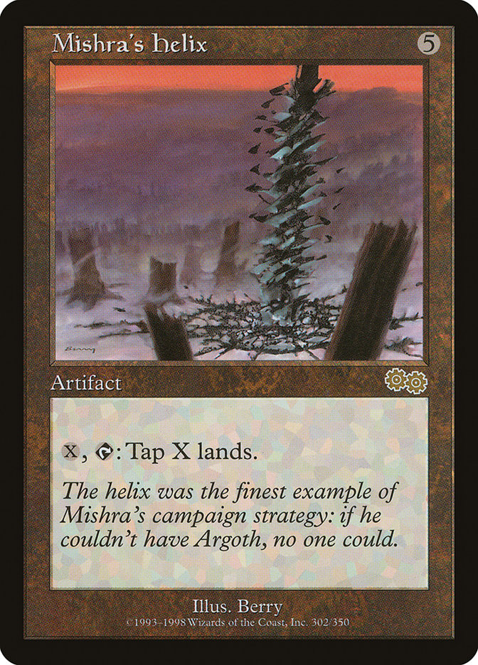 Mishra's Helix [Urza's Saga] | Gate City Games LLC