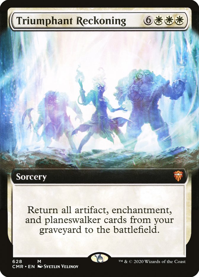 Triumphant Reckoning (Extended Art) [Commander Legends] | Gate City Games LLC