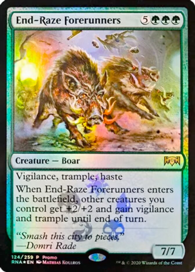 End-Raze Forerunners [Ravnica Allegiance Promos] | Gate City Games LLC