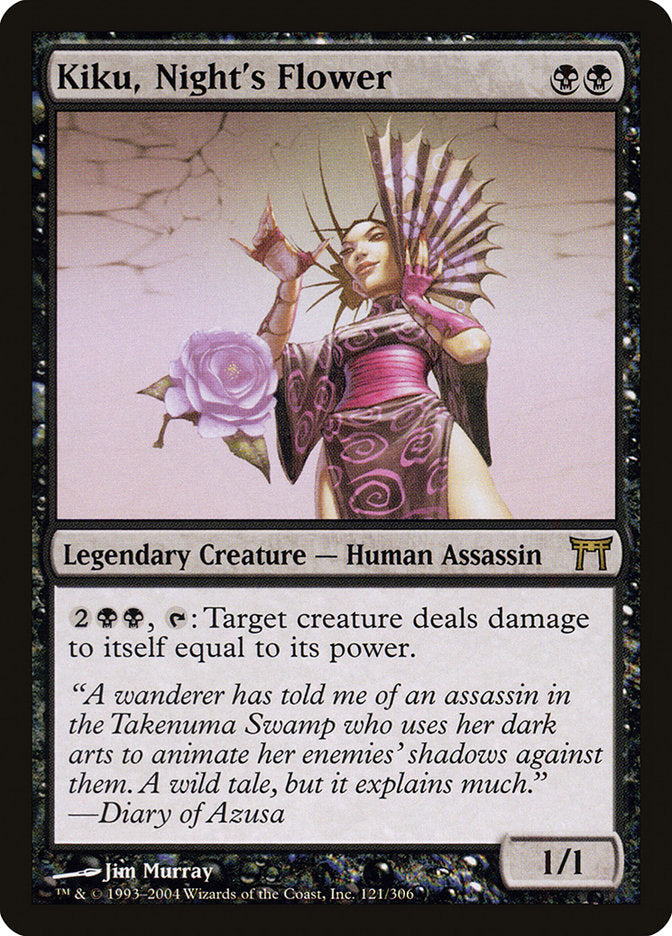 Kiku, Night's Flower [Champions of Kamigawa] | Gate City Games LLC