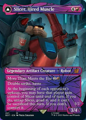 Slicer, Hired Muscle // Slicer, High-Speed Antagonist (Shattered Glass) [Transformers] | Gate City Games LLC