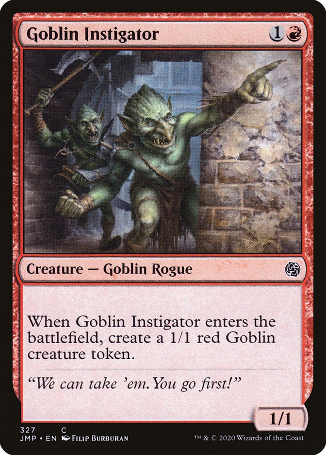 Goblin Instigator [Jumpstart] | Gate City Games LLC