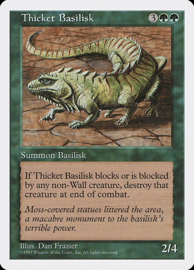 Thicket Basilisk [Fifth Edition] | Gate City Games LLC