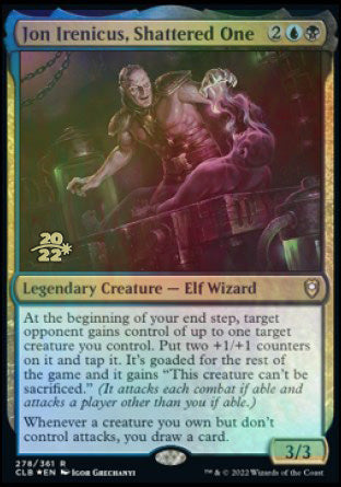 Jon Irenicus, Shattered One [Commander Legends: Battle for Baldur's Gate Prerelease Promos] | Gate City Games LLC