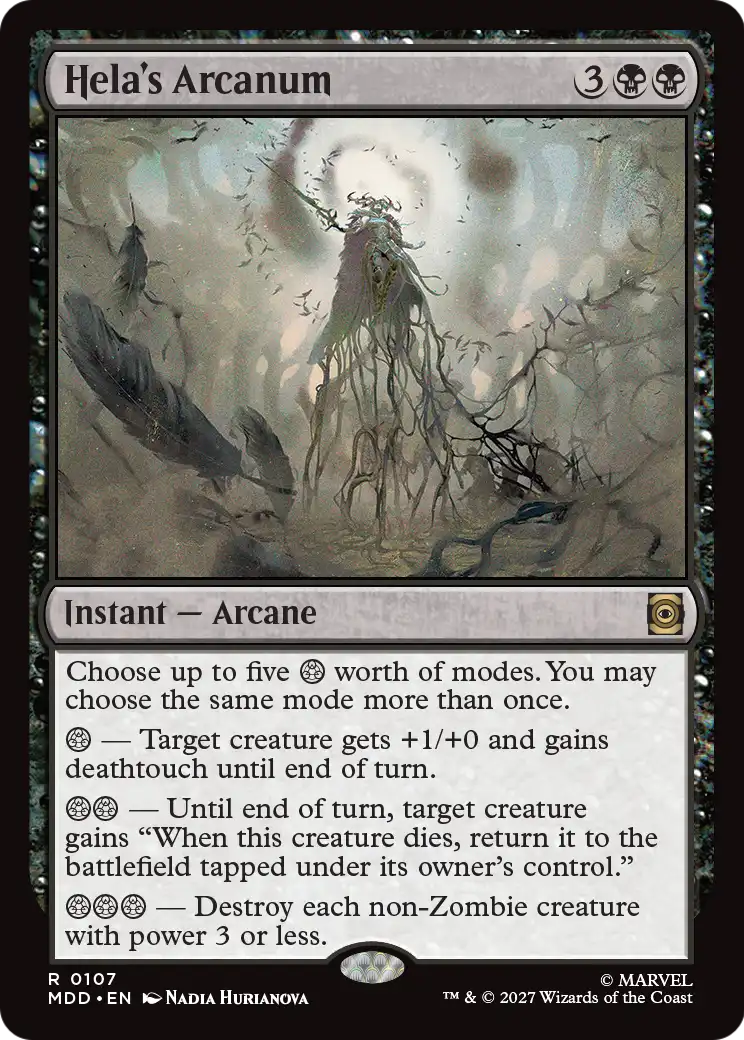 Hela's Arcanum [Marvel: Darkhold Destiny] | Gate City Games LLC