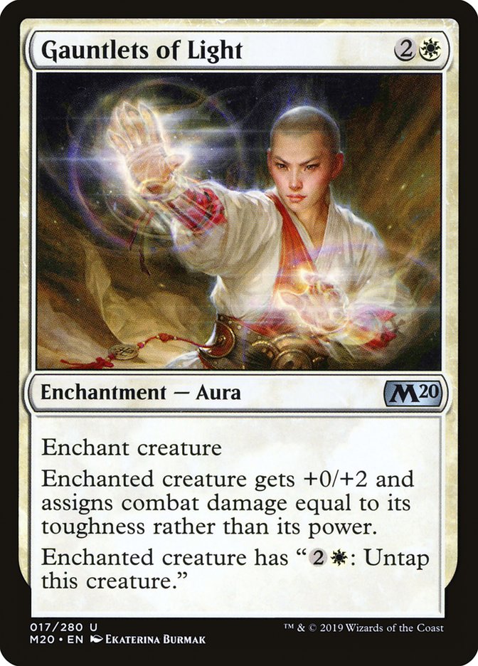 Gauntlets of Light [Core Set 2020] | Gate City Games LLC