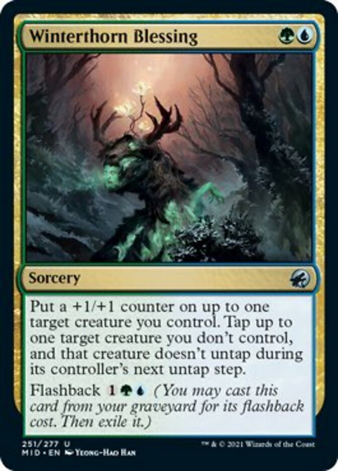 Winterthorn Blessing [Innistrad: Midnight Hunt] | Gate City Games LLC