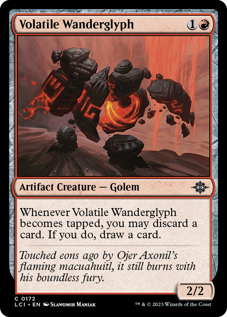 Volatile Wanderglyph [The Lost Caverns of Ixalan] | Gate City Games LLC