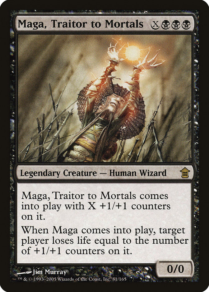 Maga, Traitor to Mortals [Saviors of Kamigawa] | Gate City Games LLC