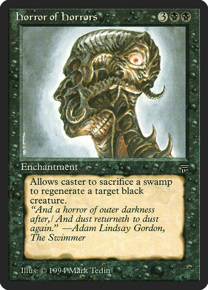 Horror of Horrors [Legends] | Gate City Games LLC