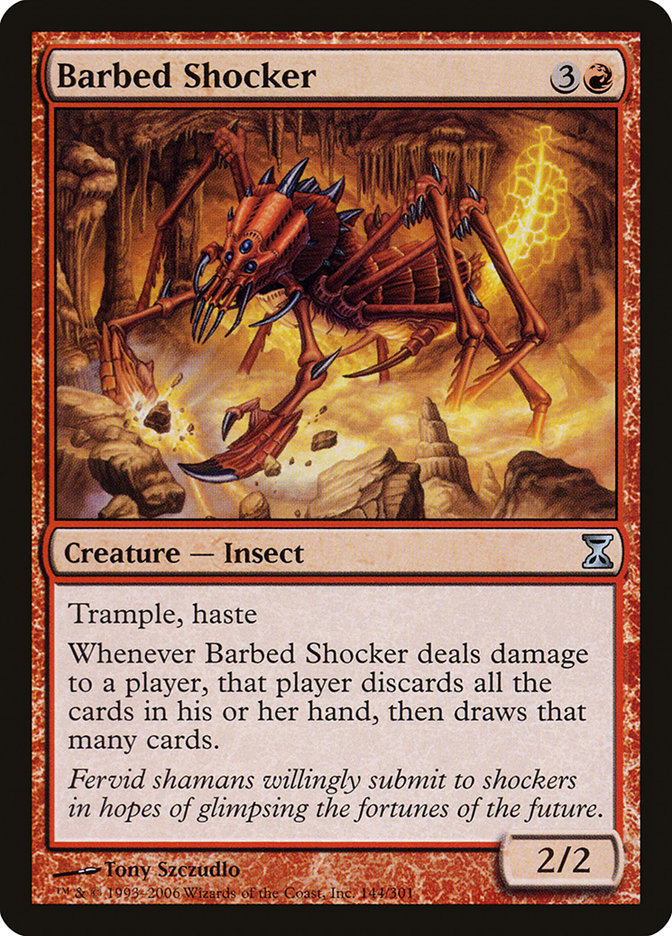 Barbed Shocker [Time Spiral] | Gate City Games LLC