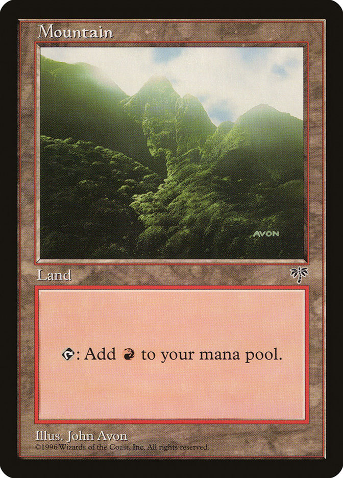Mountain (Green Signature) [Mirage] | Gate City Games LLC