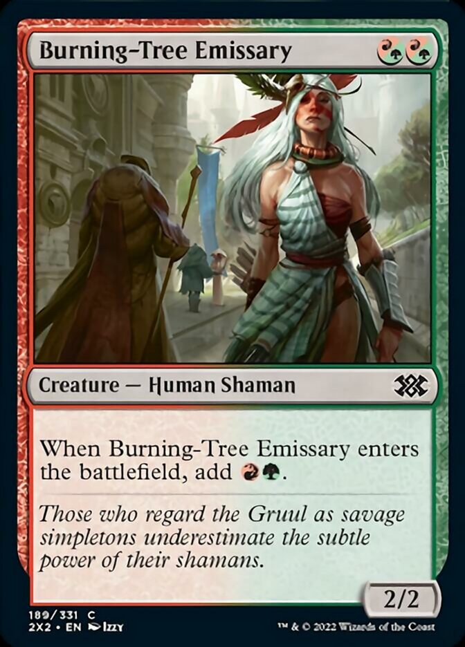 Burning-Tree Emissary [Double Masters 2022] | Gate City Games LLC